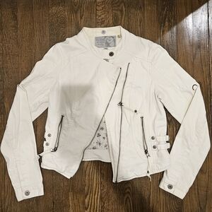 GUESS White Denim Jacket